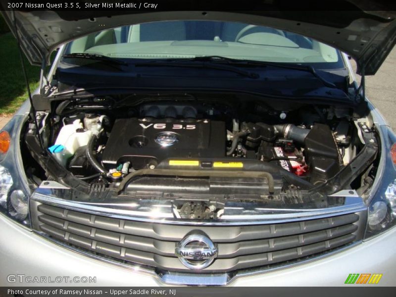 Silver Mist Metallic / Gray 2007 Nissan Quest 3.5 S