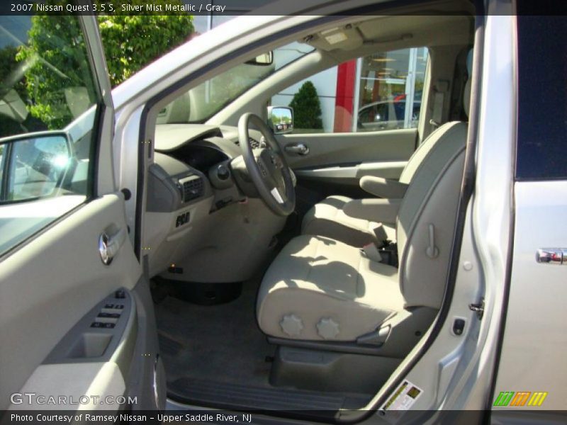 Silver Mist Metallic / Gray 2007 Nissan Quest 3.5 S