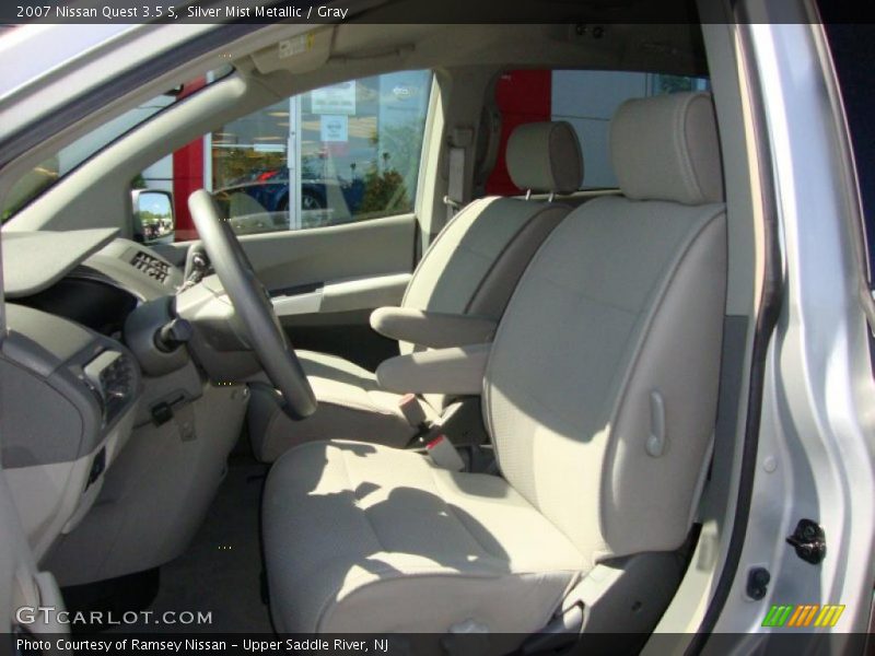 Silver Mist Metallic / Gray 2007 Nissan Quest 3.5 S