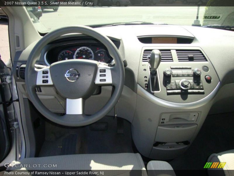 Silver Mist Metallic / Gray 2007 Nissan Quest 3.5 S