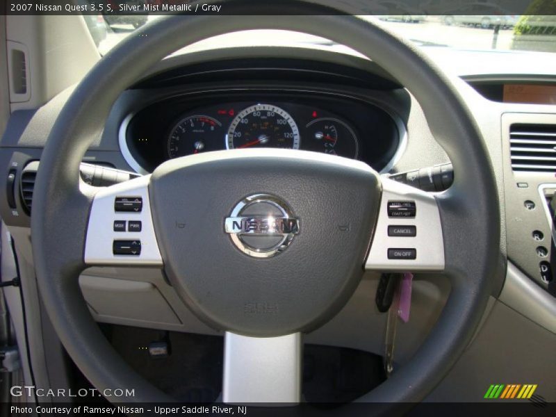Silver Mist Metallic / Gray 2007 Nissan Quest 3.5 S