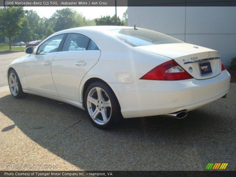 Alabaster White / Ash Grey 2006 Mercedes-Benz CLS 500