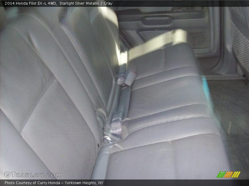 Starlight Silver Metallic / Gray 2004 Honda Pilot EX-L 4WD
