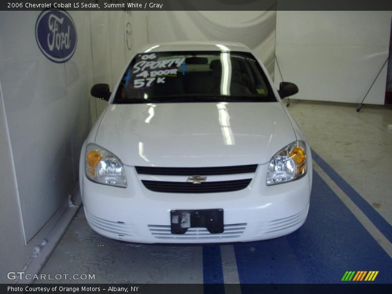 Summit White / Gray 2006 Chevrolet Cobalt LS Sedan