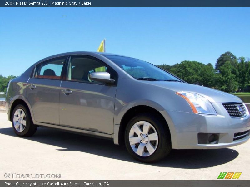 Magnetic Gray / Beige 2007 Nissan Sentra 2.0