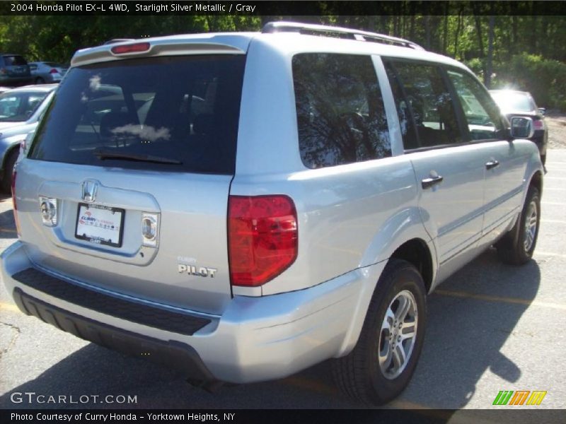 Starlight Silver Metallic / Gray 2004 Honda Pilot EX-L 4WD