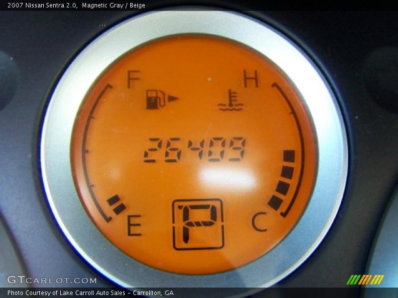 Magnetic Gray / Beige 2007 Nissan Sentra 2.0