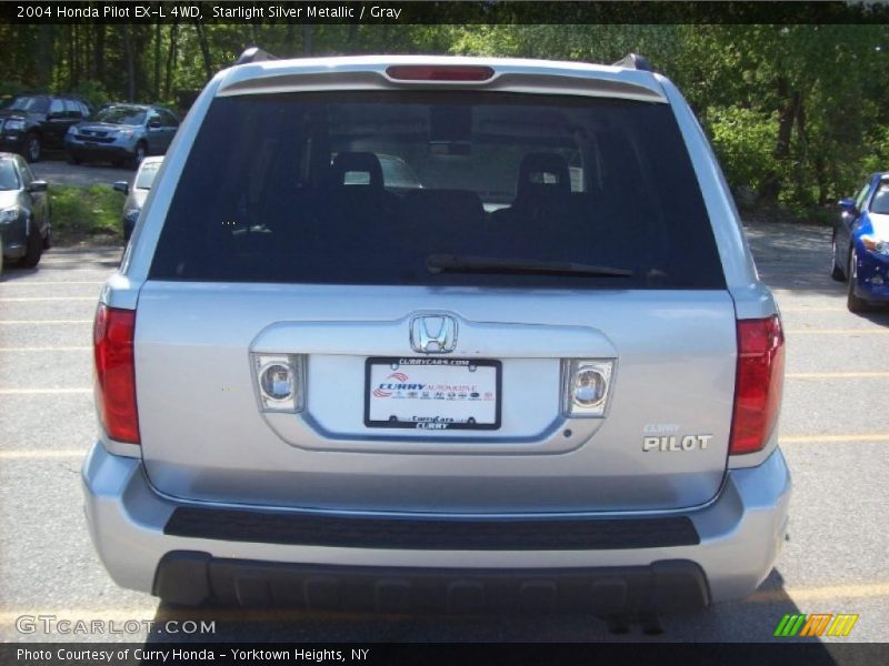 Starlight Silver Metallic / Gray 2004 Honda Pilot EX-L 4WD