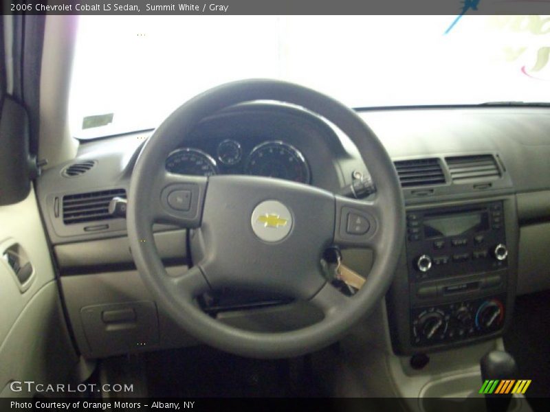 Summit White / Gray 2006 Chevrolet Cobalt LS Sedan