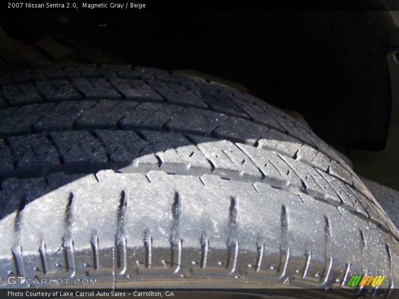 Magnetic Gray / Beige 2007 Nissan Sentra 2.0