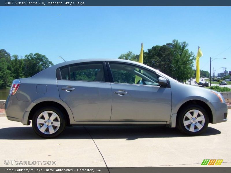 Magnetic Gray / Beige 2007 Nissan Sentra 2.0