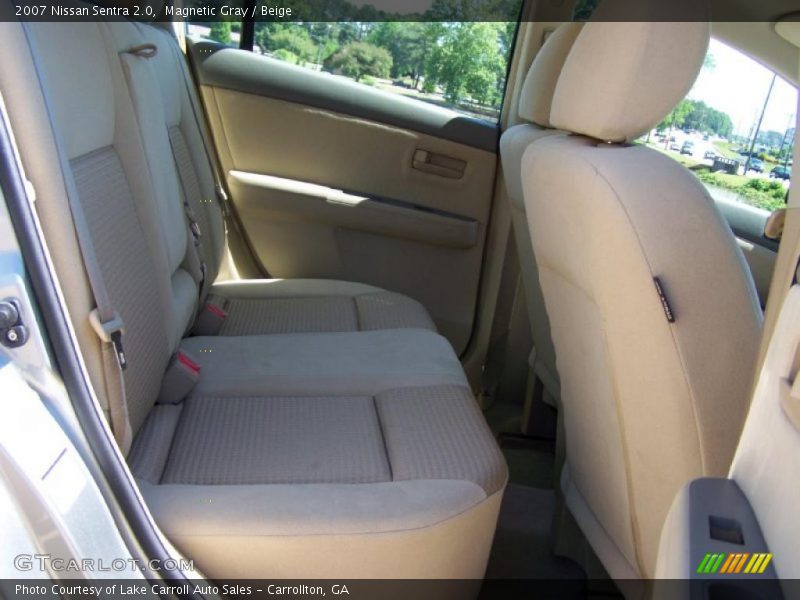 Magnetic Gray / Beige 2007 Nissan Sentra 2.0