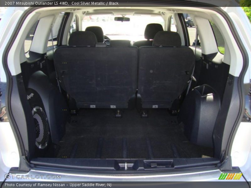 Cool Silver Metallic / Black 2007 Mitsubishi Outlander LS 4WD