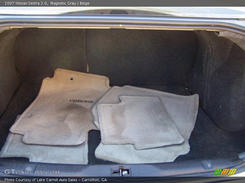 Magnetic Gray / Beige 2007 Nissan Sentra 2.0