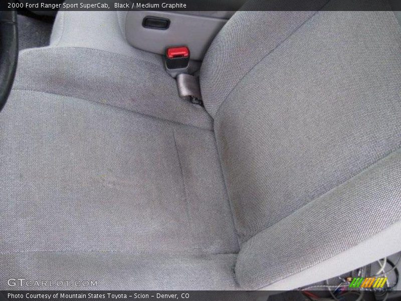 Black / Medium Graphite 2000 Ford Ranger Sport SuperCab