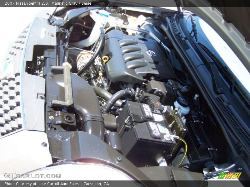 Magnetic Gray / Beige 2007 Nissan Sentra 2.0
