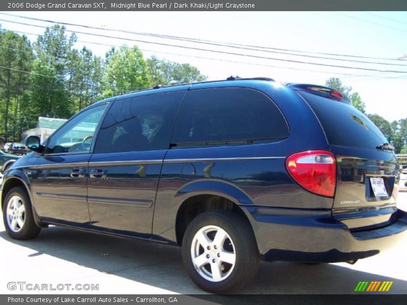 Midnight Blue Pearl / Dark Khaki/Light Graystone 2006 Dodge Grand Caravan SXT