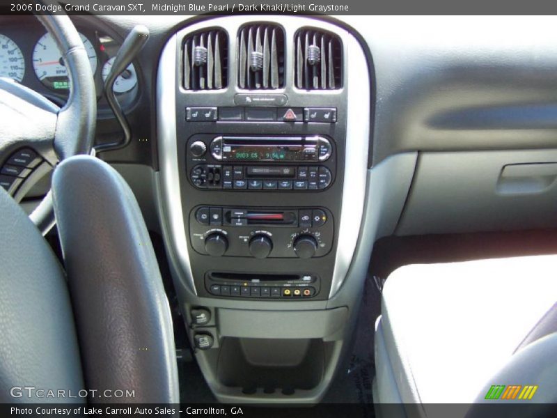Midnight Blue Pearl / Dark Khaki/Light Graystone 2006 Dodge Grand Caravan SXT