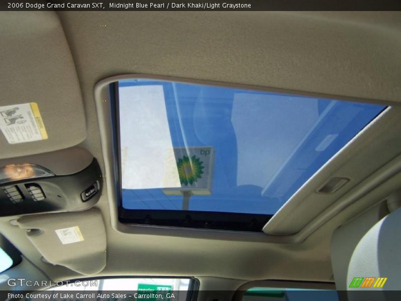 Midnight Blue Pearl / Dark Khaki/Light Graystone 2006 Dodge Grand Caravan SXT