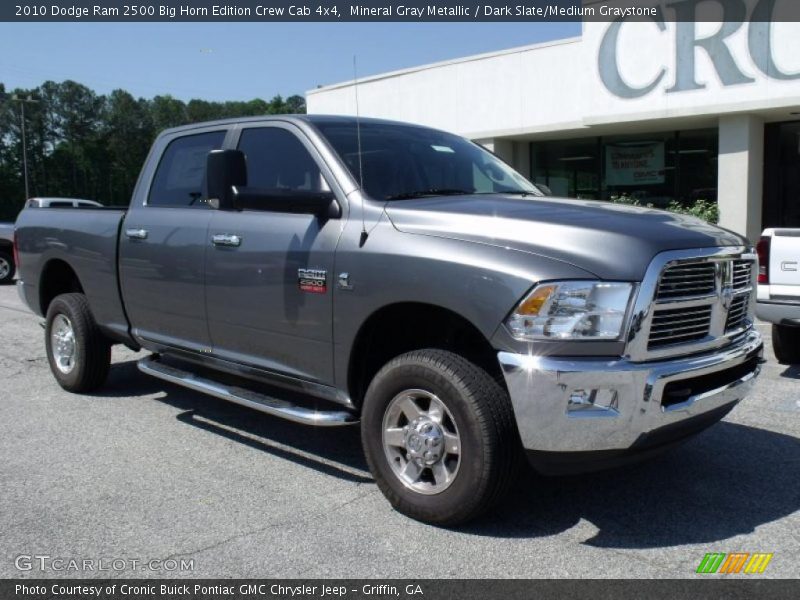 Mineral Gray Metallic / Dark Slate/Medium Graystone 2010 Dodge Ram 2500 Big Horn Edition Crew Cab 4x4