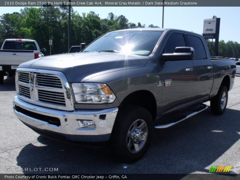 Mineral Gray Metallic / Dark Slate/Medium Graystone 2010 Dodge Ram 2500 Big Horn Edition Crew Cab 4x4