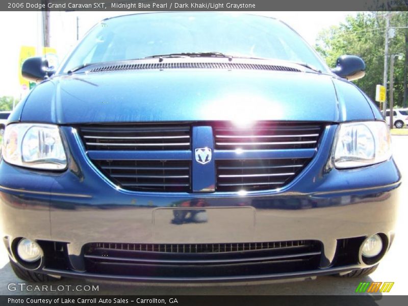 Midnight Blue Pearl / Dark Khaki/Light Graystone 2006 Dodge Grand Caravan SXT