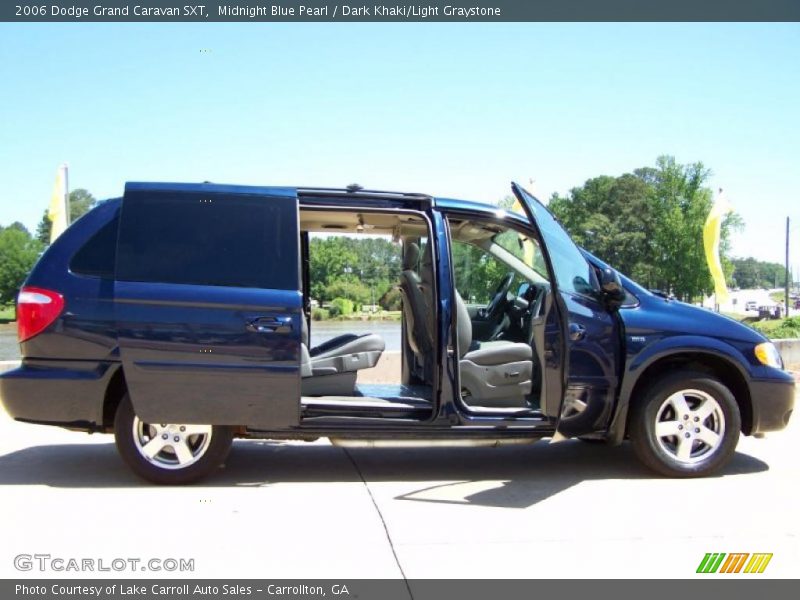 Midnight Blue Pearl / Dark Khaki/Light Graystone 2006 Dodge Grand Caravan SXT