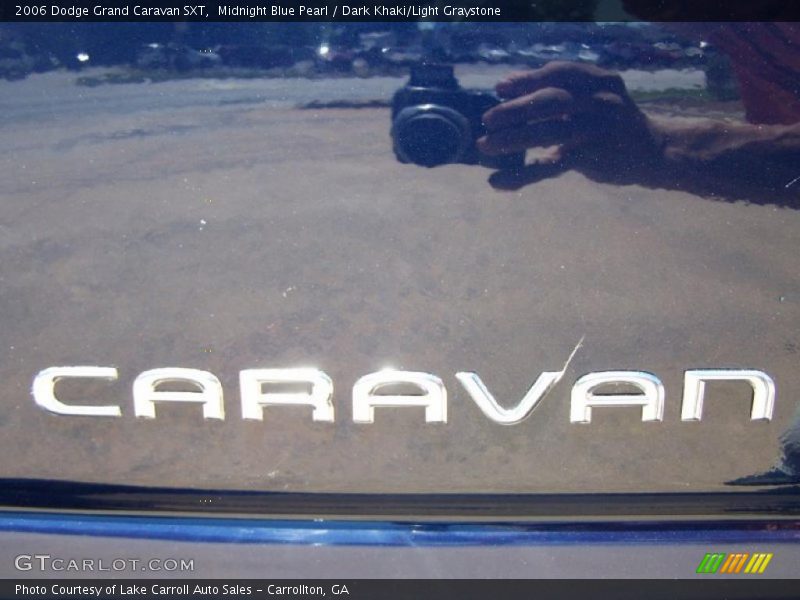 Midnight Blue Pearl / Dark Khaki/Light Graystone 2006 Dodge Grand Caravan SXT