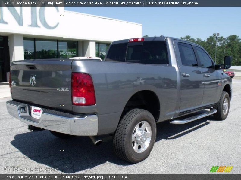 Mineral Gray Metallic / Dark Slate/Medium Graystone 2010 Dodge Ram 2500 Big Horn Edition Crew Cab 4x4