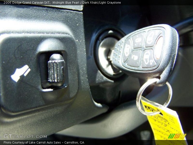 Midnight Blue Pearl / Dark Khaki/Light Graystone 2006 Dodge Grand Caravan SXT