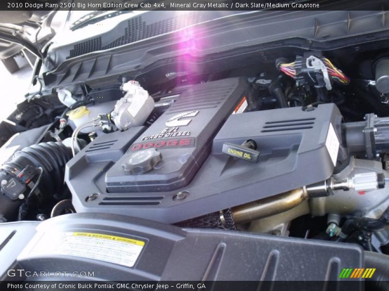 Mineral Gray Metallic / Dark Slate/Medium Graystone 2010 Dodge Ram 2500 Big Horn Edition Crew Cab 4x4
