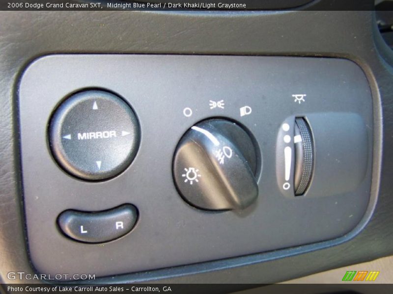 Midnight Blue Pearl / Dark Khaki/Light Graystone 2006 Dodge Grand Caravan SXT
