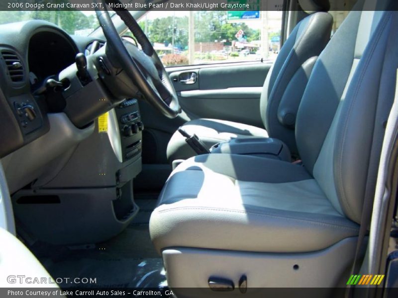 Midnight Blue Pearl / Dark Khaki/Light Graystone 2006 Dodge Grand Caravan SXT