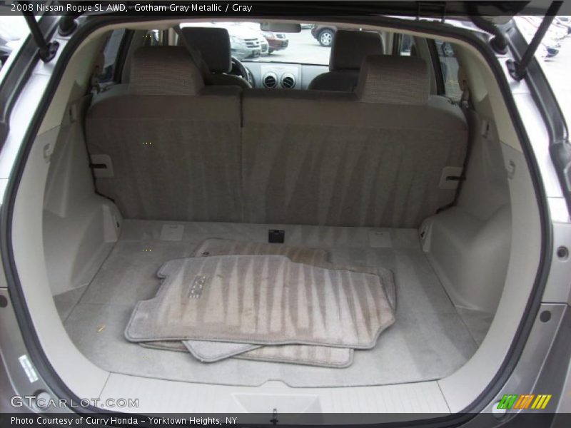 Gotham Gray Metallic / Gray 2008 Nissan Rogue SL AWD