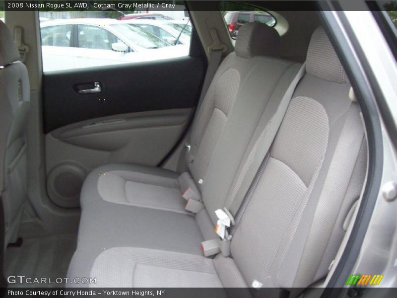 Gotham Gray Metallic / Gray 2008 Nissan Rogue SL AWD