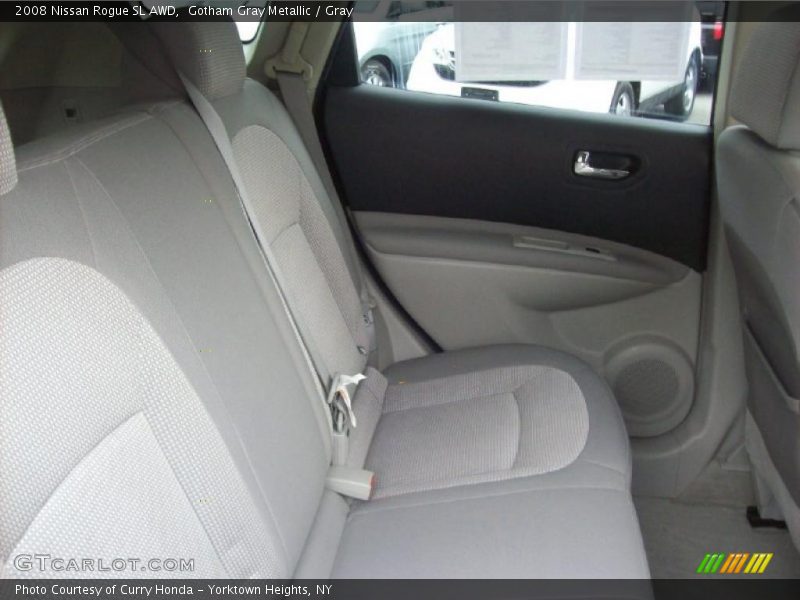 Gotham Gray Metallic / Gray 2008 Nissan Rogue SL AWD