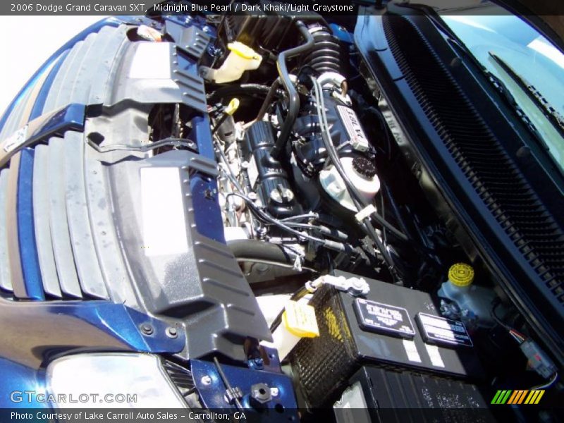 Midnight Blue Pearl / Dark Khaki/Light Graystone 2006 Dodge Grand Caravan SXT