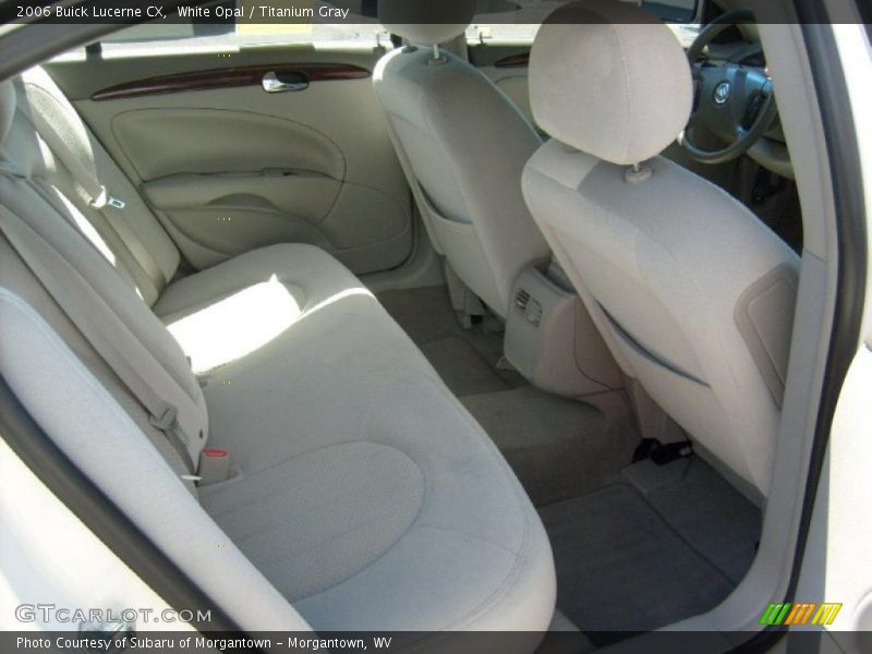 White Opal / Titanium Gray 2006 Buick Lucerne CX
