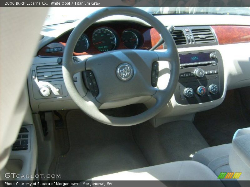 White Opal / Titanium Gray 2006 Buick Lucerne CX