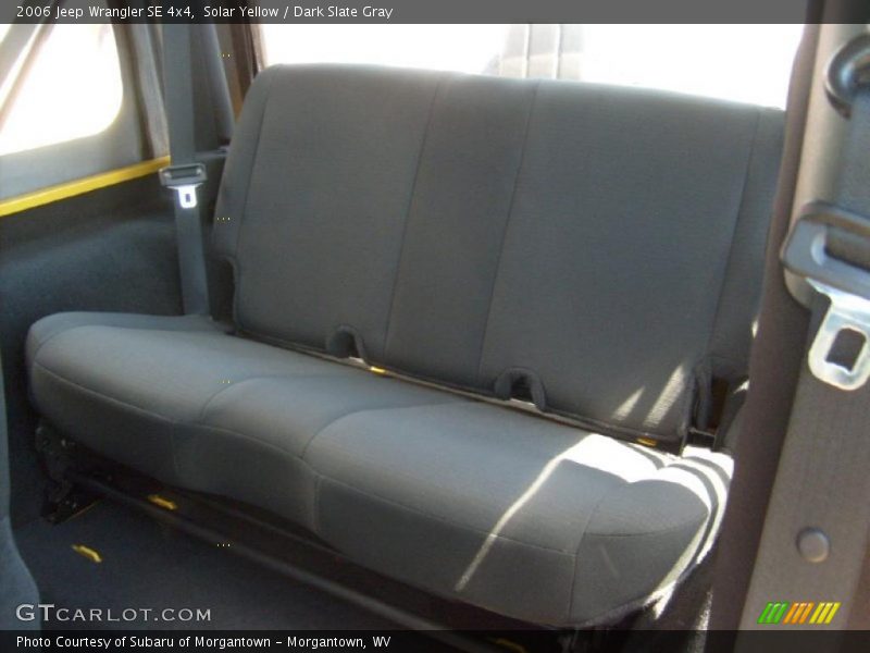 Solar Yellow / Dark Slate Gray 2006 Jeep Wrangler SE 4x4