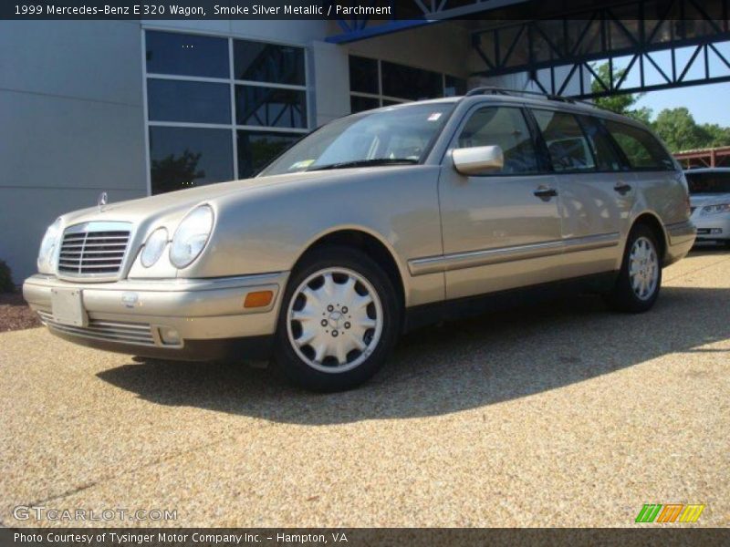 Smoke Silver Metallic / Parchment 1999 Mercedes-Benz E 320 Wagon