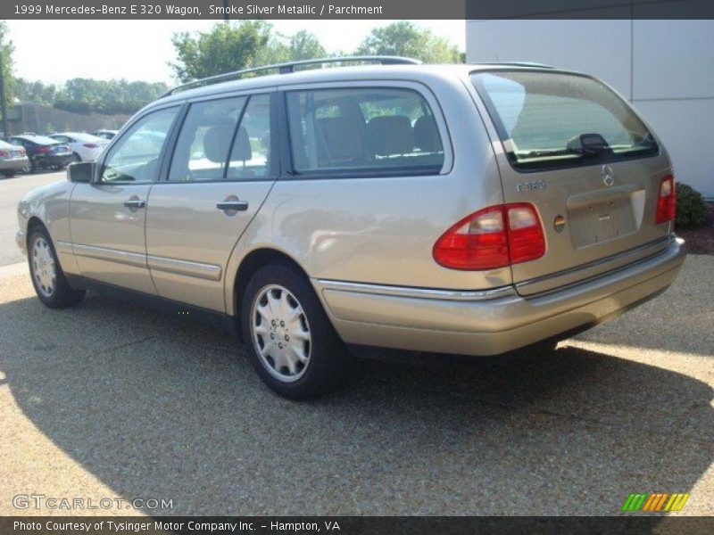 Smoke Silver Metallic / Parchment 1999 Mercedes-Benz E 320 Wagon