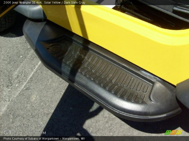 Solar Yellow / Dark Slate Gray 2006 Jeep Wrangler SE 4x4
