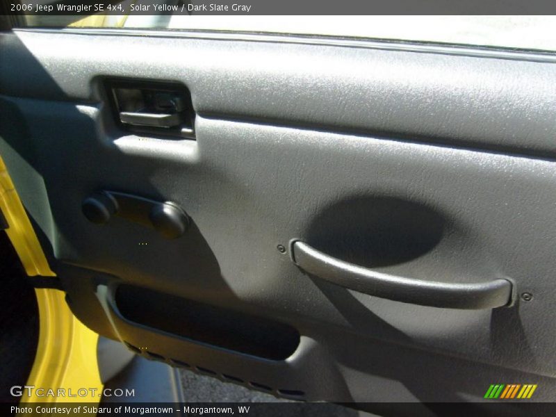 Solar Yellow / Dark Slate Gray 2006 Jeep Wrangler SE 4x4
