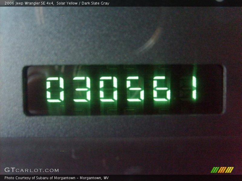 Solar Yellow / Dark Slate Gray 2006 Jeep Wrangler SE 4x4