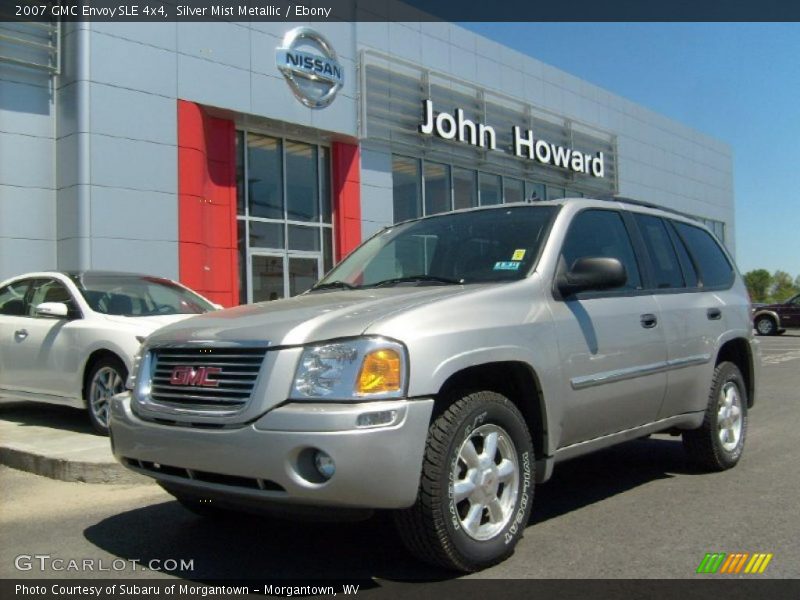 Silver Mist Metallic / Ebony 2007 GMC Envoy SLE 4x4
