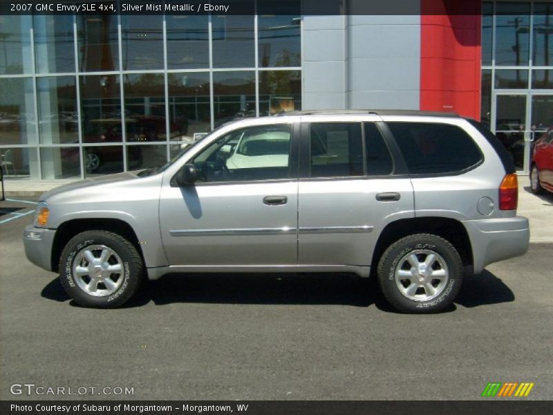 Silver Mist Metallic / Ebony 2007 GMC Envoy SLE 4x4