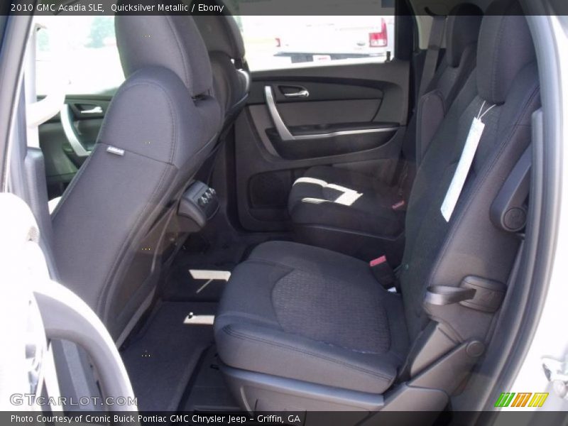 Quicksilver Metallic / Ebony 2010 GMC Acadia SLE