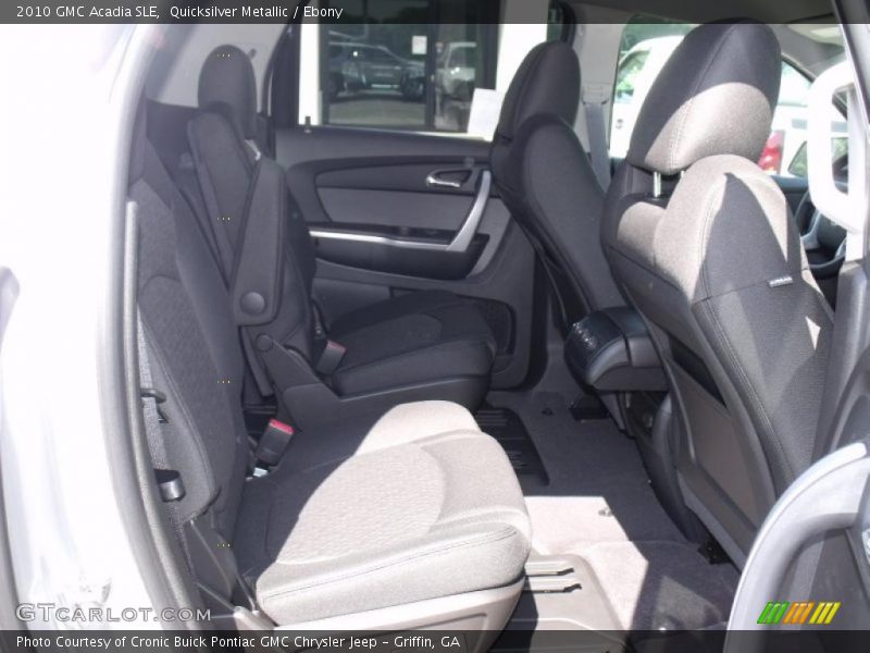 Quicksilver Metallic / Ebony 2010 GMC Acadia SLE
