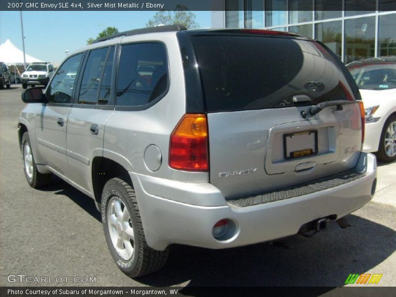 Silver Mist Metallic / Ebony 2007 GMC Envoy SLE 4x4